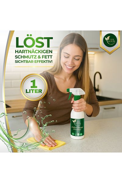 JOKER GLİNT GOLD Allzweckreiniger 1l - Küchenreiniger Spray Für Oberflächen & Küche