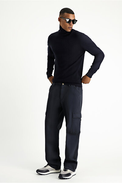 Kiğılı Regular Fit Likralı Beli Lastikli Kargo Pantolon