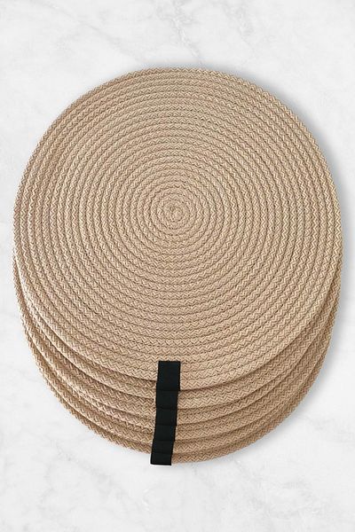 Trend Maison American Service Runner Supla Presentation Plate Mat 32 cm 6 Pieces