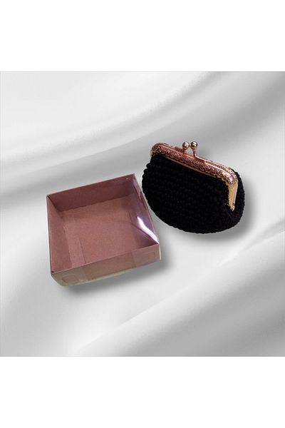 serpildüğme Coin Purse (Black Color)