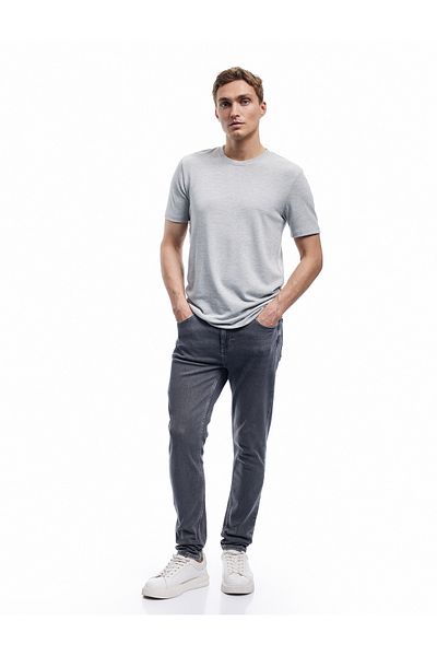 Koton Skinny-Fit-Jeanshose aus Baumwolle mit normaler Taille – Michael Jean