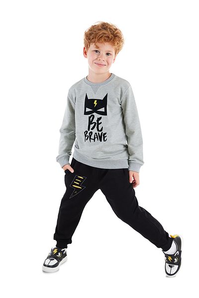 Denokids Σετ μπλουζάκι και φούτερ για αγόρι Brave