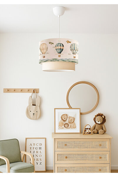 HOMİNG Homing Sıcak Hava Balon Görselli Çocuk Odası Sarkıt 241678