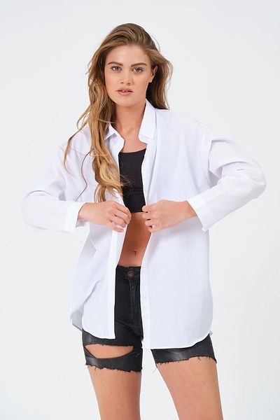 Le Touche Women's Oversize Long Shirt