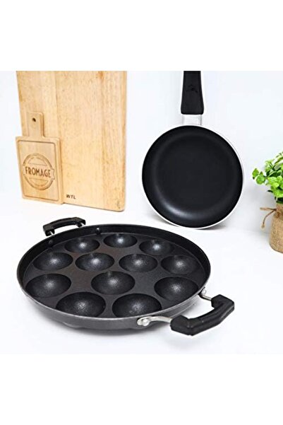 Generic Aluminum Appa Pathram/12Pits 1X12