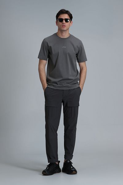 Lufian Παντελόνι δρόμου Jogger σε χακί χρώμα Tailored Fit
