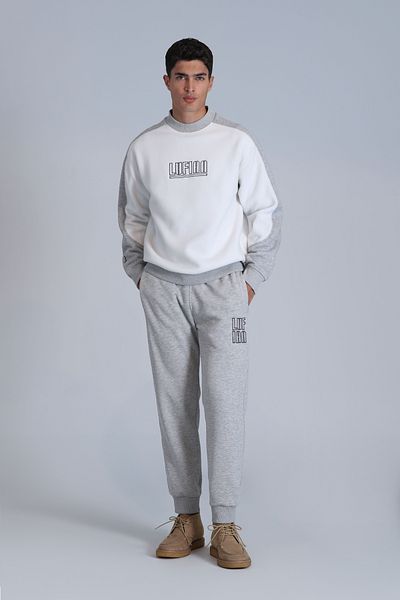 Lufian Alpha Gray Men's Sweatpants