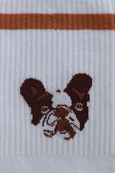 Lufian Grel Men's White Socks
