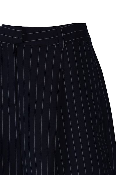 Lufian Navy Blue Pune Women's Shorts