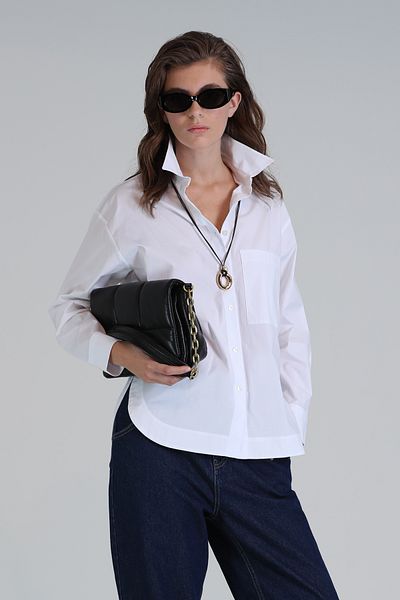 Lufian Raval White Women's Shirt