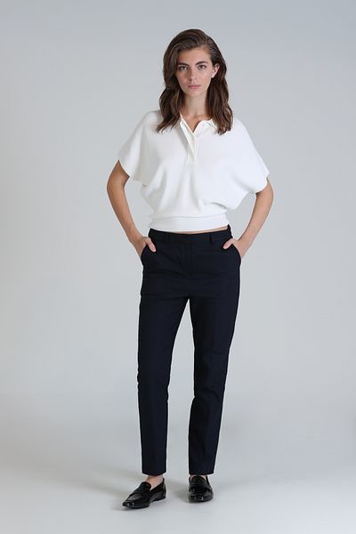 Lufian Navy Blue Sun Women's Trousers
