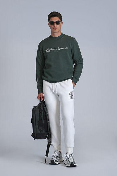 Lufian Ανδρικό Φούτερ Alpha - Off White