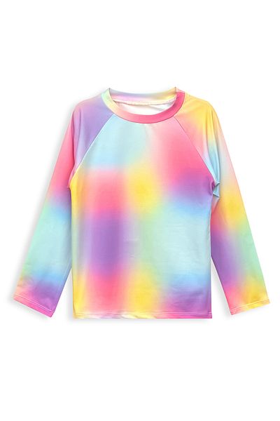 Denokids Batik-Badeanzug-T-Shirt für Mädchen mit UV-Schutz