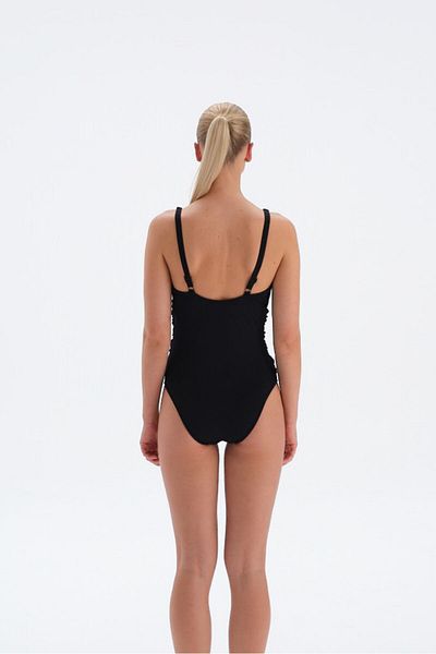 Eros 3012mm Black Deep V Swimsuit