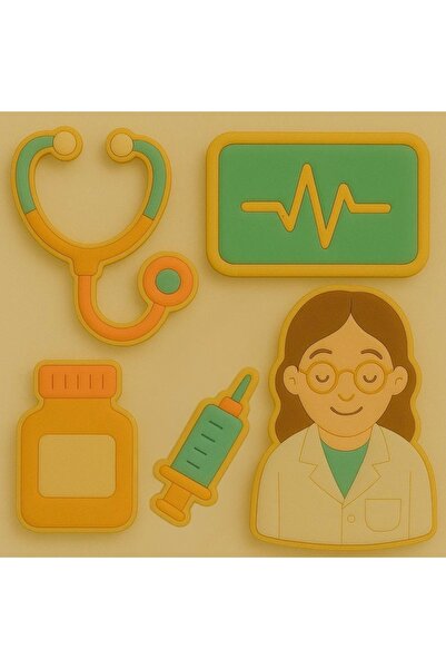 CESTOPİENO مجموعة طبيب نسائية لتشكيل العجين/البسكويت، السيراميك، طين البوليمر...