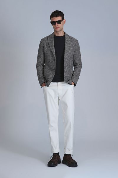 Lufian Ανδρικό αθλητικό μπουφάν Marcel Slim Fit Cinnamon