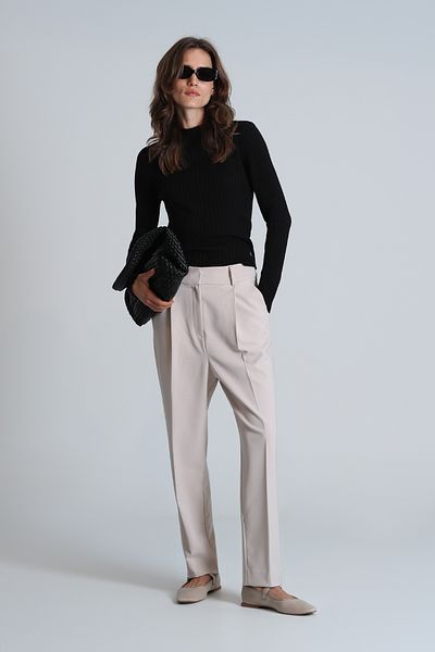Lufian Beige Vadu Women's Trousers