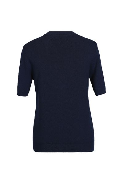 Lufian Navy Blue Lugano Women's Cardigan