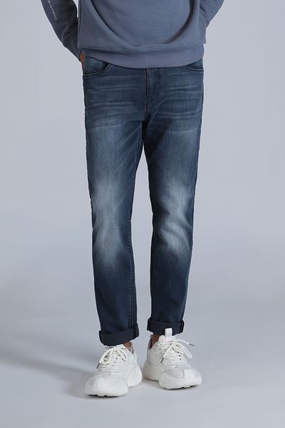 Lufian Blugi slim pentru bărbați, Blue Jasper Smart