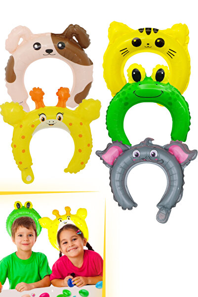 Öz Ambalaj Σετ 5 Κορώνα εκδηλώσεων για πάρτι γενεθλίων ζώων