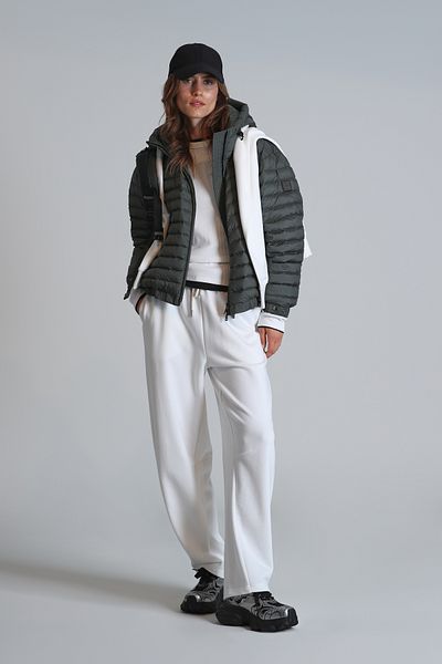 Lufian Green Elen Goose Feather Women's Coat