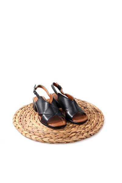Papuçcity Frzn 02878 - Ženske sandale na petu širine 4,5 cm