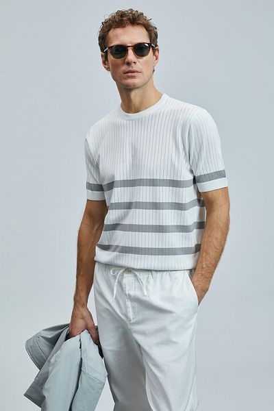 Lufian Men's Fashion Modal Blended Sweater