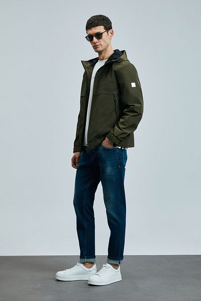 Lufian Pantaloni pentru bărbați Carlo Smart Jean, slim fit, albastru