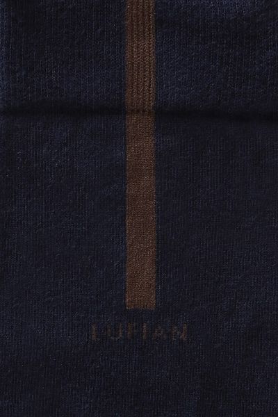 Lufian Ανδρικές κάλτσες Navy Blue Marine