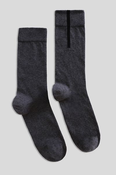 Lufian Αντρικές κάλτσες Anthracite Marine