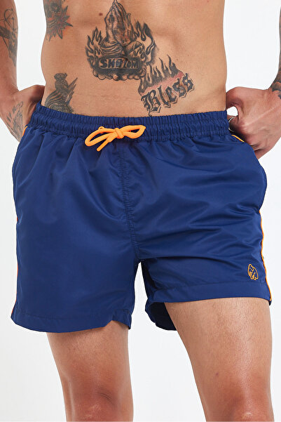 İLKCET MODA Ριγέ κανονικό ανδρικό μαγιό