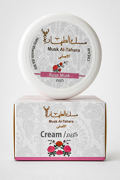MUSK AL TAHARA كريم لوشن الورد المنعش والزهري بالمسك 100 مل ناعم وأنيق