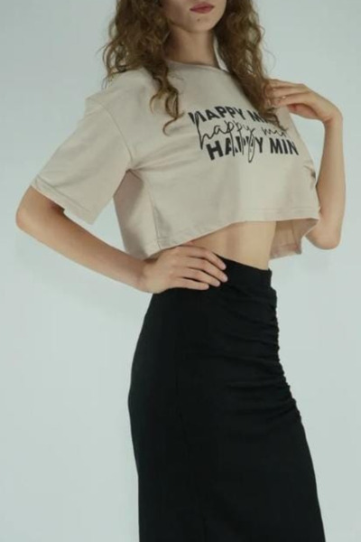 ZENCHES Crop T-Shirt