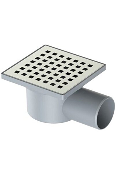 Wismec Sukar 10*10 Q32 Çıkışlı Plastik Çerçeve H=6,5 Cm Yer Süzgeç Kare Desenli