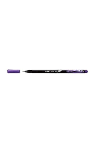Bic قلم ذو طرف لباد أرجواني -942066