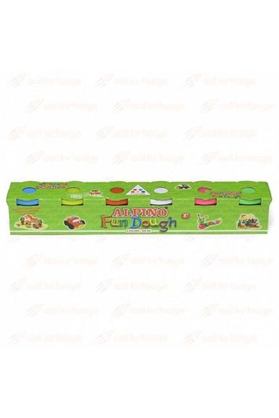 Alpıno Dp-000301 6'lı Oyun Hamuru 100 gr