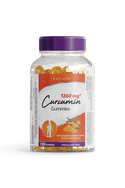 Holista Curcumin - 1260 Mg - 120 Gummies