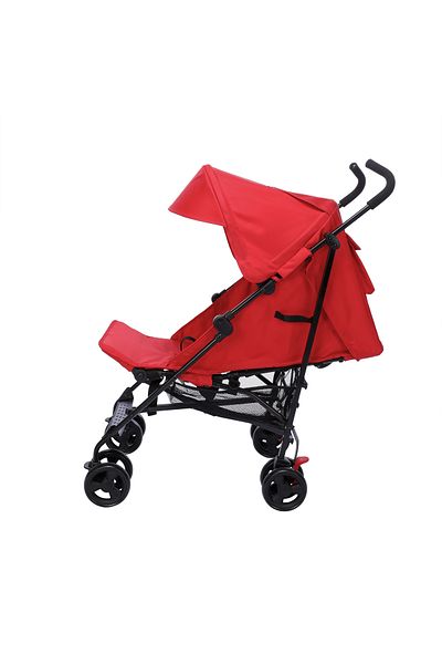 BUF BOOF Lightweight sports stroller S120 BUF BOOF red 0-36 months adjustable backrest 180 degrees tilt