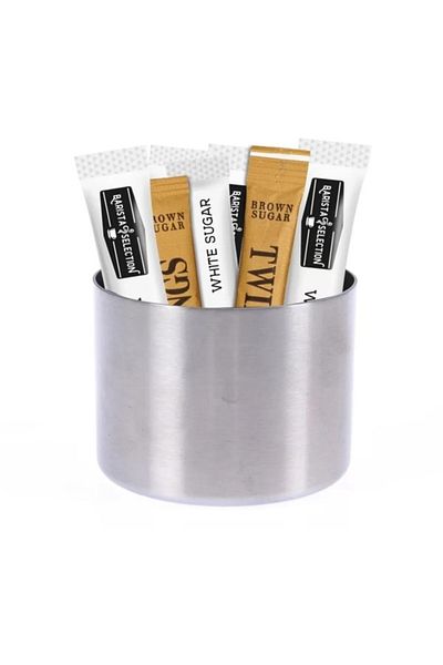 ÖZBİR Stainless Steel Stick Sugar Bowl 7 cm Pack of 6