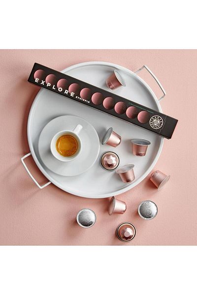 Kahve Dünyası Ethiopian Capsule Coffee 10 Box |   Compatible with All Capsule Coffee Machines