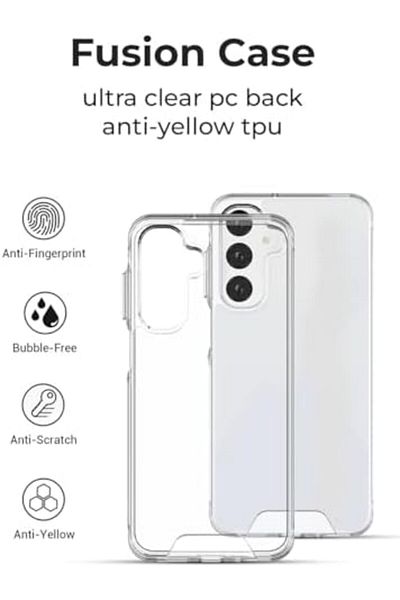 Glassology جراب شفاف لهاتف Samsung Galaxy A26 5G