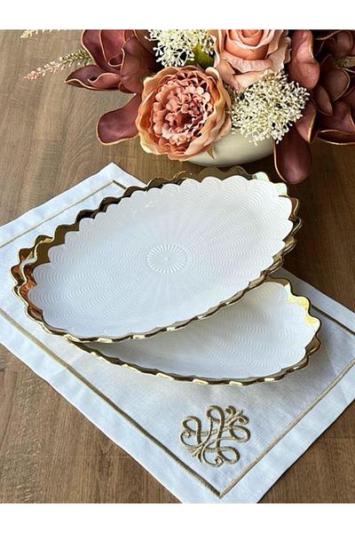 ROSSEV Daisy Oval 2 Piece Presentation Set