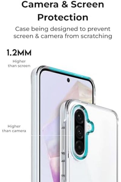 Glassology جراب شفاف لهاتف Samsung Galaxy A36