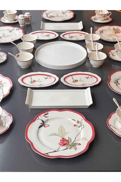 ROSSEV Riva 45 Piece Breakfast Set for 6 People