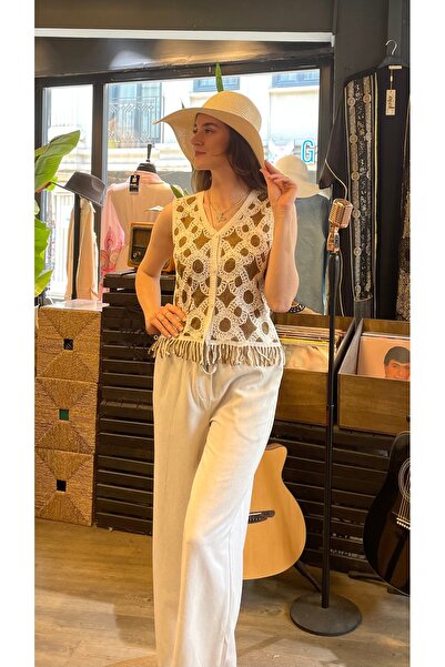 By-esq Summer Vest Blouse