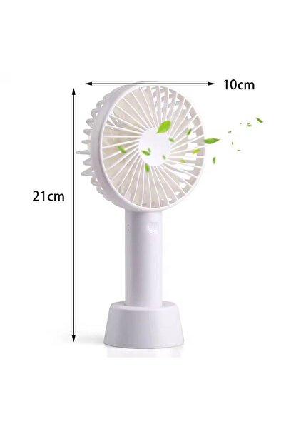 fortrek Şarjlı Fan Mini Taşınabilir El Ve Masa Üstü Vantilatör
