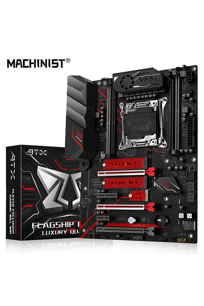 Choice اللوحات الأم Machinist X99 Mr9a Pro Max تدعم اللوحة الأم Lga 2011-3 Intel Xeon E5 V3&v4 CPU Proce