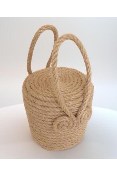 N NOXXO 2 Kg Decorative Door Stopper Cylinder Door Front Weight Door Holder with Wicker Jute String