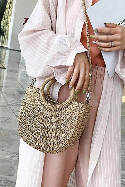 FASHION COCKTAIL Solid Hard Weave Half Moon Mâner Curea Căptușeală Snur Boem ...