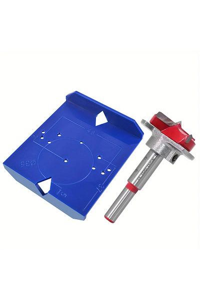Choice Set B 35/40mm Hinge Drilling Locator Cabinet Door Punching Positioning Ruler Template Carpentry Hing